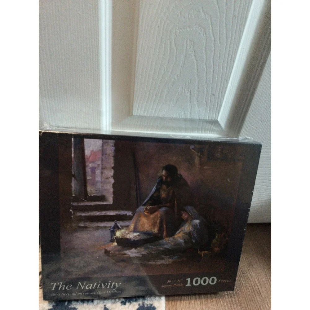 [NEW] The Gari Melchers Nativity Puzzle Circa 1891 ~ 1000 Piece Puzzle 30